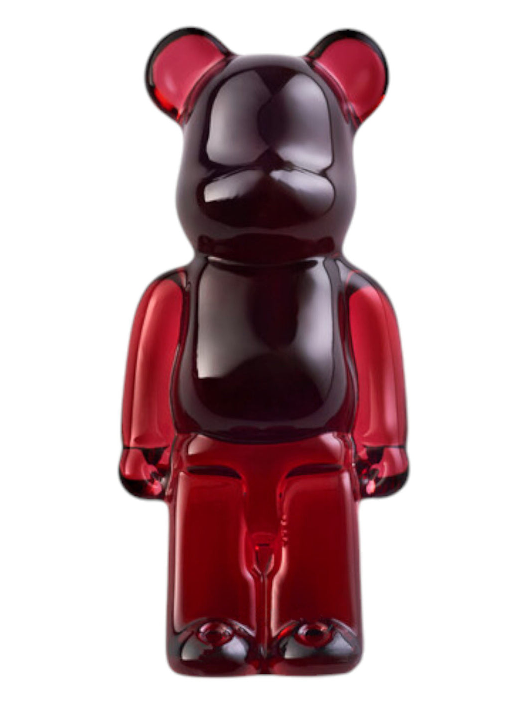 Baccarat 2814112 Be@rBrick Pin Red Lead Crystal MSRP $320
