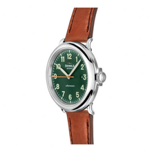 Load image into Gallery viewer, Shinola Detroit Men&#39;s The Runwell S0120183141 Automatic Green Dial Watch $1095
