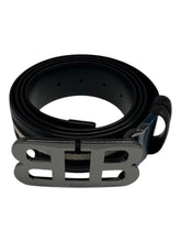 Load image into Gallery viewer, Bally 6303775 Mirror B Reversible Leather Striped/Black Belt EU 120/US 47 MSRP $450
