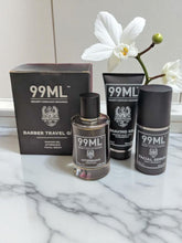 Load image into Gallery viewer, 99ml By Horstmann Shaving Gel, Aftershave &amp; Facial Serum (Barber Travel Gear) For Men MSRP $225

