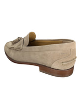 Load image into Gallery viewer, Bally Odyz 6306774 Men's Deep Sepia Suede Tassel Loafer MSRP $850
