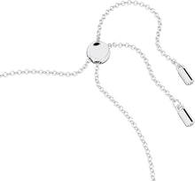 Load image into Gallery viewer, Swarovski Infinity 5524421 Zirconia Hyperbola Heart Pendant Silver Bracelet
