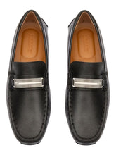 Load image into Gallery viewer, Bally Paryse 6301836 Men's Black Leather Drivers Shoes MSRP $678
