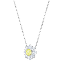 Load image into Gallery viewer, Swarovski Sunshine 5459588 Rhodium-Plated &amp; Crystal Pendant Necklace MSRP $149

