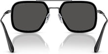 Load image into Gallery viewer, NEW PRADA Men&#39;s PR 57XS M4Y5S0 Black Aviator Frame Sunglasses MSRP $349

