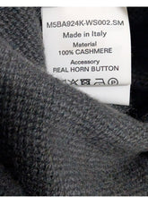 Load image into Gallery viewer, Bally 6302920 Men's St Moritz Cashmere Dark Mineral Sweater MSRP $2093
