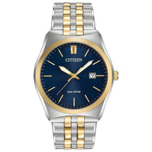 Load image into Gallery viewer, Citizen BM7334-58L Men's Eco-Drive Corso Blue Dial Bracelet 40 mm Watch MSRP $395
