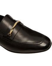 Load image into Gallery viewer, Bally Genos 6304150 Men&#39;s Black Calf Leather Loafers MSRP $1180
