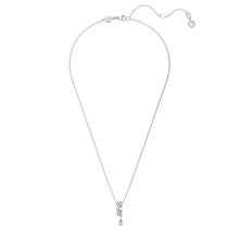 Load image into Gallery viewer, Swarovski Dextera 5671819 Rhodium Plated &amp; Crystal Pendant Necklace MSRP $119

