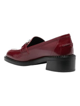 Load image into Gallery viewer, Bally Ellyane 6301291 Women&#39;s Heritage Red Moccasins Size 9 MSRP $798
