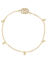 Load image into Gallery viewer, Gucci GG Running 18K Yellow Gold &amp; Diamond Bracelet YBA481671001017 MSRP $2,300
