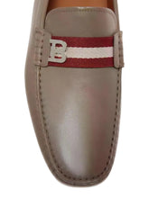 Load image into Gallery viewer, Bally Wiliam.O 6310046 Men's Deep Sepia Plain Leather Loafers MSRP $678
