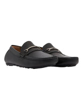 Load image into Gallery viewer, Bally Daryan 6307931 Men's Black Perforated Leather Driving Shoes MSRP $678
