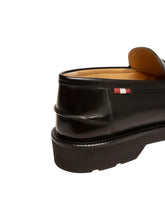 Load image into Gallery viewer, Bally Noah 6239803 Men's Black Leather Loafers MSRP $670
