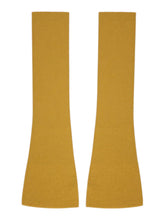 Load image into Gallery viewer, Bally 6302976 Curling Collection Camel Cashmere Legwarmers MSRP $390
