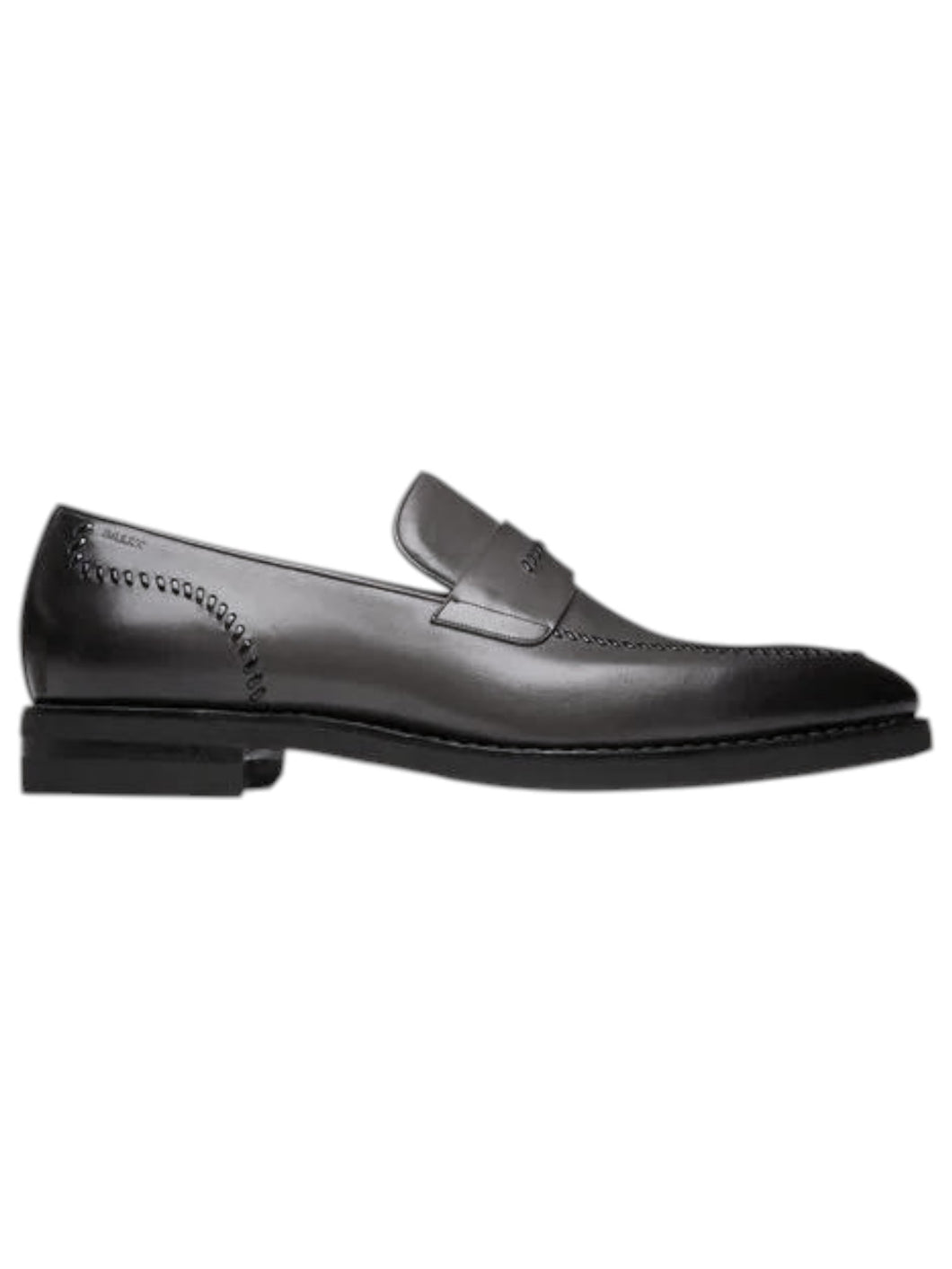Bally Scober 6301523 Men's Mility Leather Penny Loafers MSRP $770