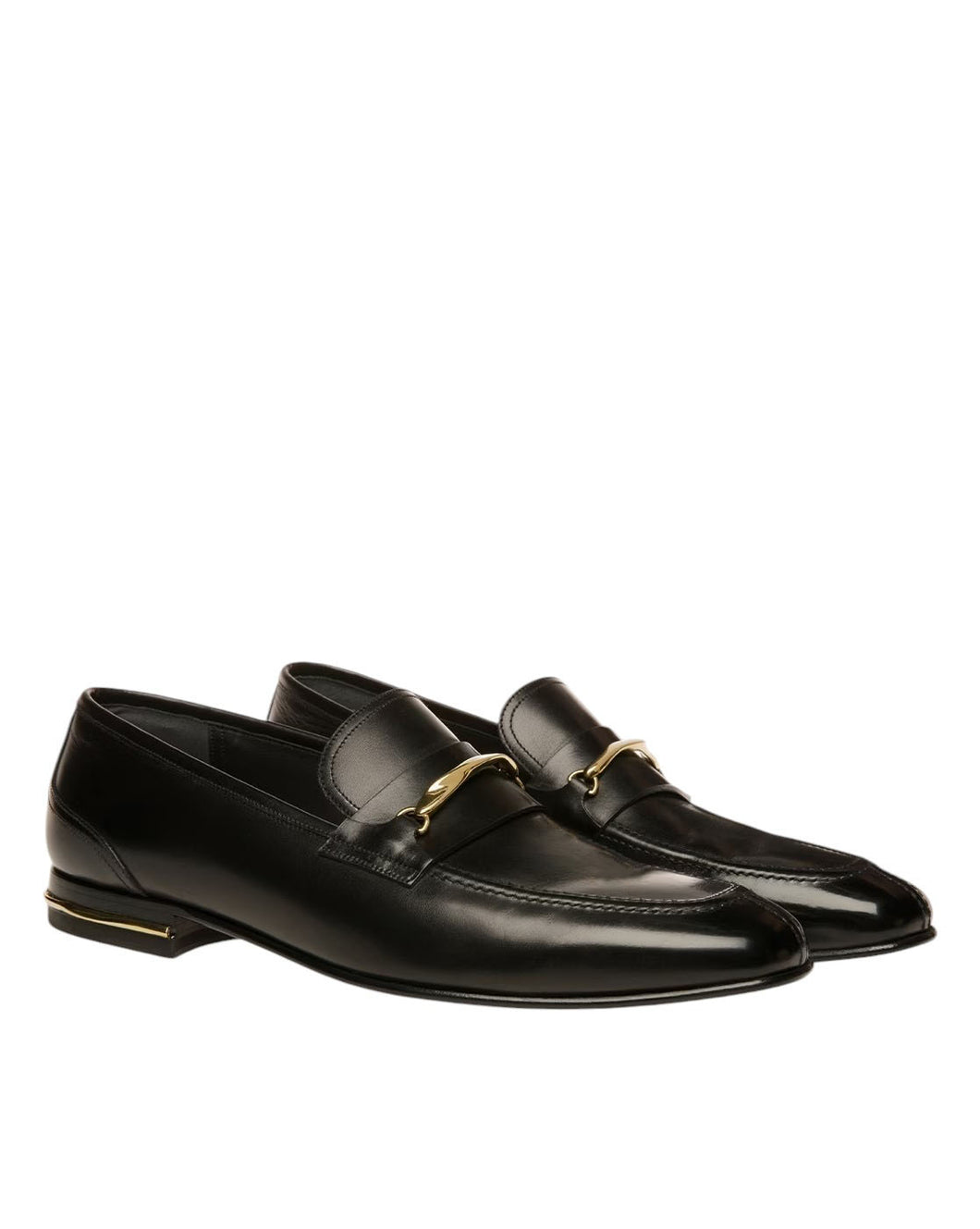 Bally Genos 6304150 Men's Black Calf Leather Loafers MSRP $1180