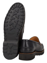Load image into Gallery viewer, Bally Noah 6301850 Men&#39;s Black &amp; Cuero Leather Loafers MSRP $670
