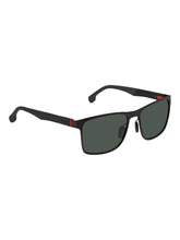 Load image into Gallery viewer, Carrera 8026/S Men&#39;s Matte Black Green Rectangular 57-17-145 Sunglasses MSRP$175
