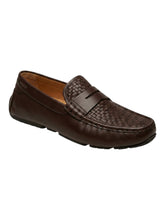 Load image into Gallery viewer, Bally Pilos 6303274 Men's Ebano Leather Driving Loafers MSRP $740
