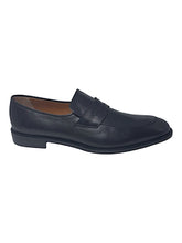 Load image into Gallery viewer, Bally Salasan 6211239 Men&#39;s Black Calf Plain Leather Penny Loafers MSRP $700

