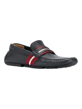 Load image into Gallery viewer, Bally Pietro Men&#39;s 6228298 Black Grained Leather Loafers US 11 MSRP $440
