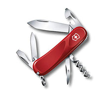 Load image into Gallery viewer, Victorinox Evolution 10 Red Swiss Army Knife 13 Functions 2.3803.E-X4
