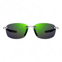 Load image into Gallery viewer, NEW REVO Men&#39;s Descend Fold Crystal Evergreen Polarized Sunglasses MSRP $239
