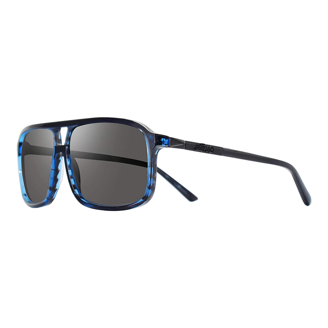 NEW REVO Men's Desert x Jeep Blue Horn Polarized Navigator Sunglasses MSRP $229