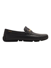 Load image into Gallery viewer, Bally Perley 6305700 Men's Black Leather Driving Shoes MSRP $690
