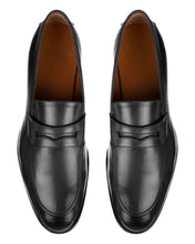 Load image into Gallery viewer, Bally Webb 6220948 Men's Calf Plain Leather Penny Loafers MSRP $770
