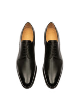 Load image into Gallery viewer, Bally Scrivani 6231324 Men's Black Calf Leather Derby Shoes MSRP $1260
