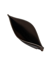 Load image into Gallery viewer, Tumi Nassau SLG Men's Slim Card Case Brown Leather Wallet MSRP $125
