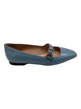 Load image into Gallery viewer, Bally Elis 6303406 Women&#39;s Poolside Calf Patent Leather Flat Size 7 MSRP $990
