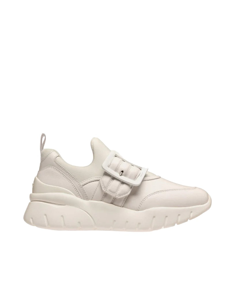 Bally Brinelle 6239652 Women's White Calf Plain Leather Sneakers MSRP $590
