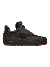 Load image into Gallery viewer, Bally Curtys-T 6301507 Men's Black &amp; Heritage Red Boots Size 8 MSRP $865
