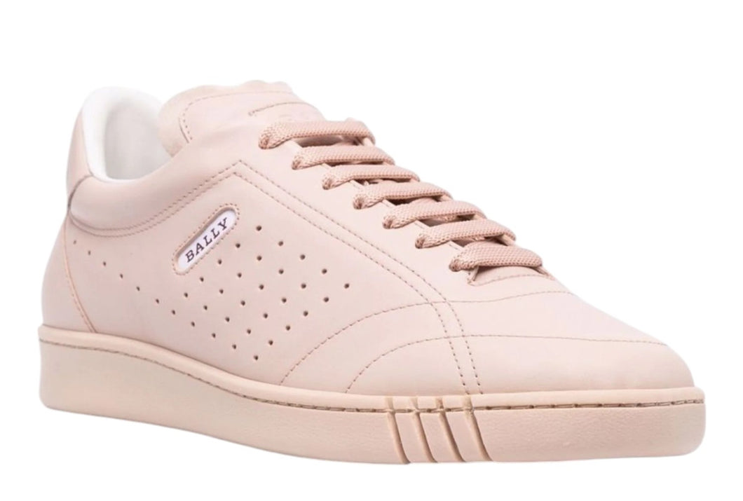Bally Winner 6239934 Women's Poudre Calf Plain Leather Sneakers US 9.5 MSRP $1014