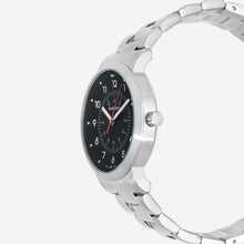 Load image into Gallery viewer, Wenger Swiss Army Men&#39;s 01.1621.114 Avenue Black Dial Watch 35 mm MSRP $195

