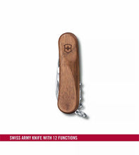 Load image into Gallery viewer, Victorinox Evowood 14 Swiss Army Walnut Pocket Knife 12 Functions 2.3901.63
