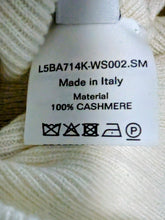 Load image into Gallery viewer, Bally 6302983 Women's Alpine Bone Cashmere Turtleneck Sweater Size S MSRP $950
