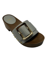 Load image into Gallery viewer, Bally Ellin 6238125 Women&#39;s Oceania Calf Plain Leather Buckled Sandals MSRP $580
