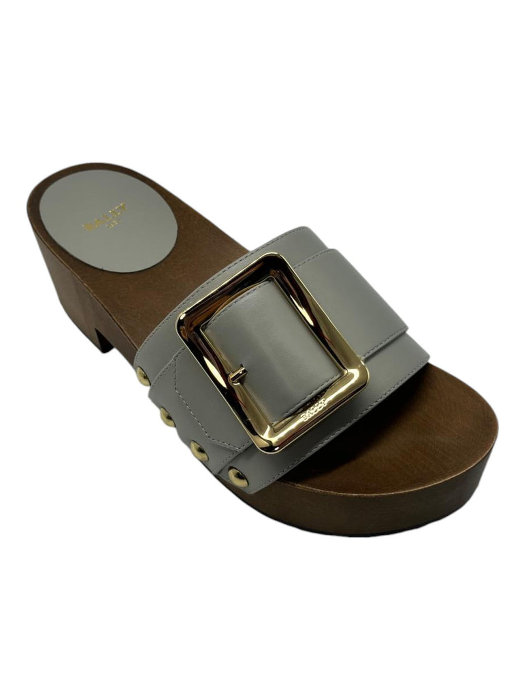 Bally Ellin 6238125 Women's Oceania Calf Plain Leather Buckled Sandals MSRP $580