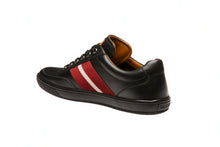 Load image into Gallery viewer, Bally Oriano 6225008 Men&#39;s Black Leather Sneaker Size 13 MSRP $560
