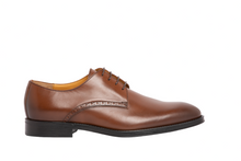 Load image into Gallery viewer, NEW A. TESTONI Men&#39;s Cognac Calf Leather Derby MSG0019S MADE IN ITALY MSRP $625
