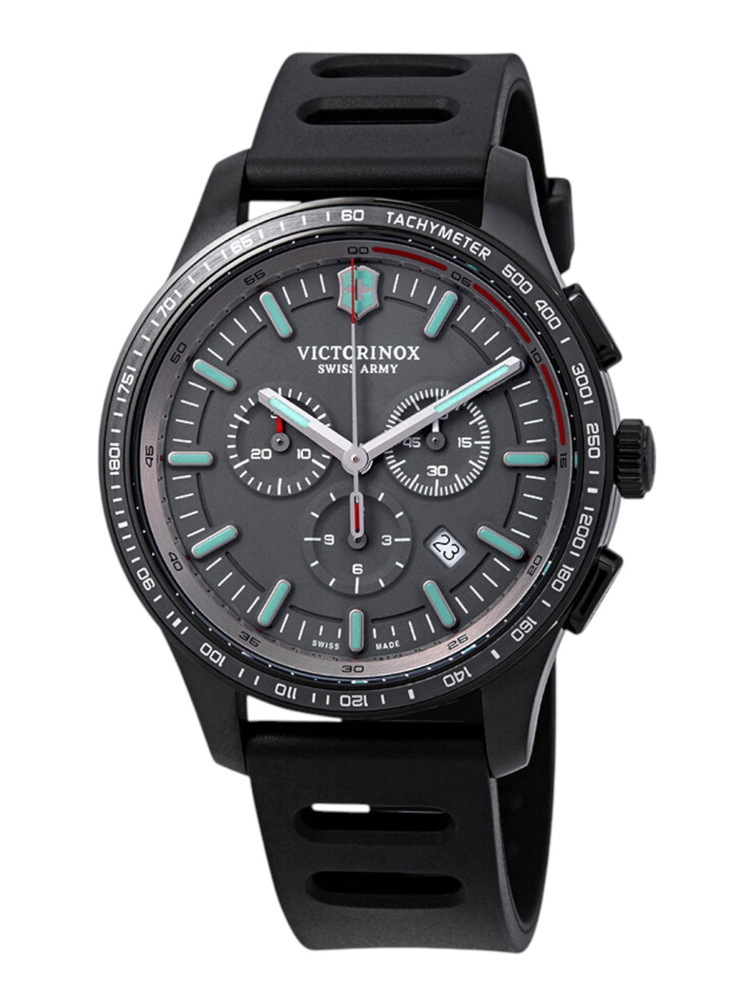 Victorinox Swiss Army 241818 Alliance Sport Chrono 44 mm Men's Watch MSRP $700