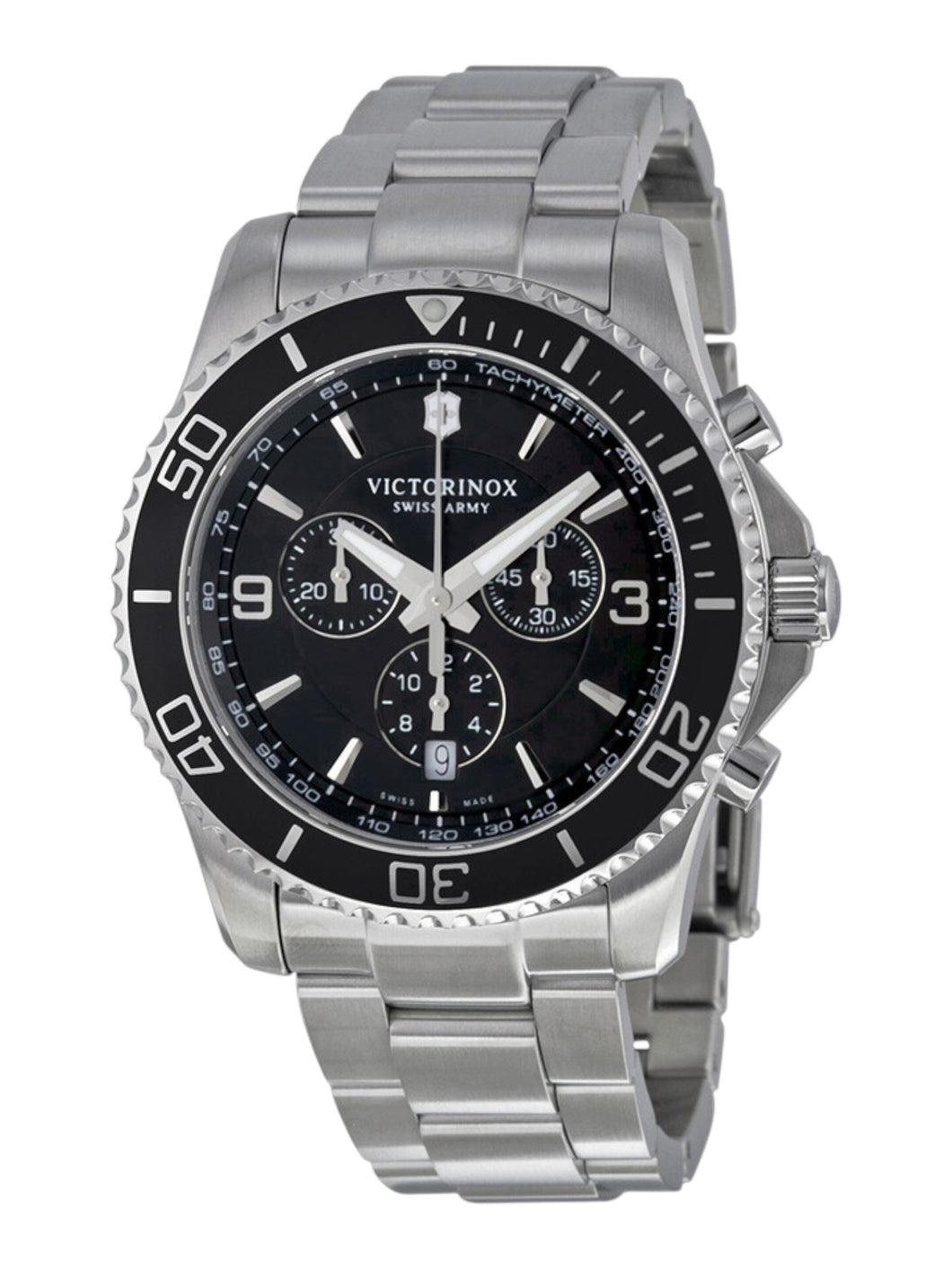Victorinox Swiss Army 241695 Maverick Chronograph 43 mm Men's Watch MSRP $900