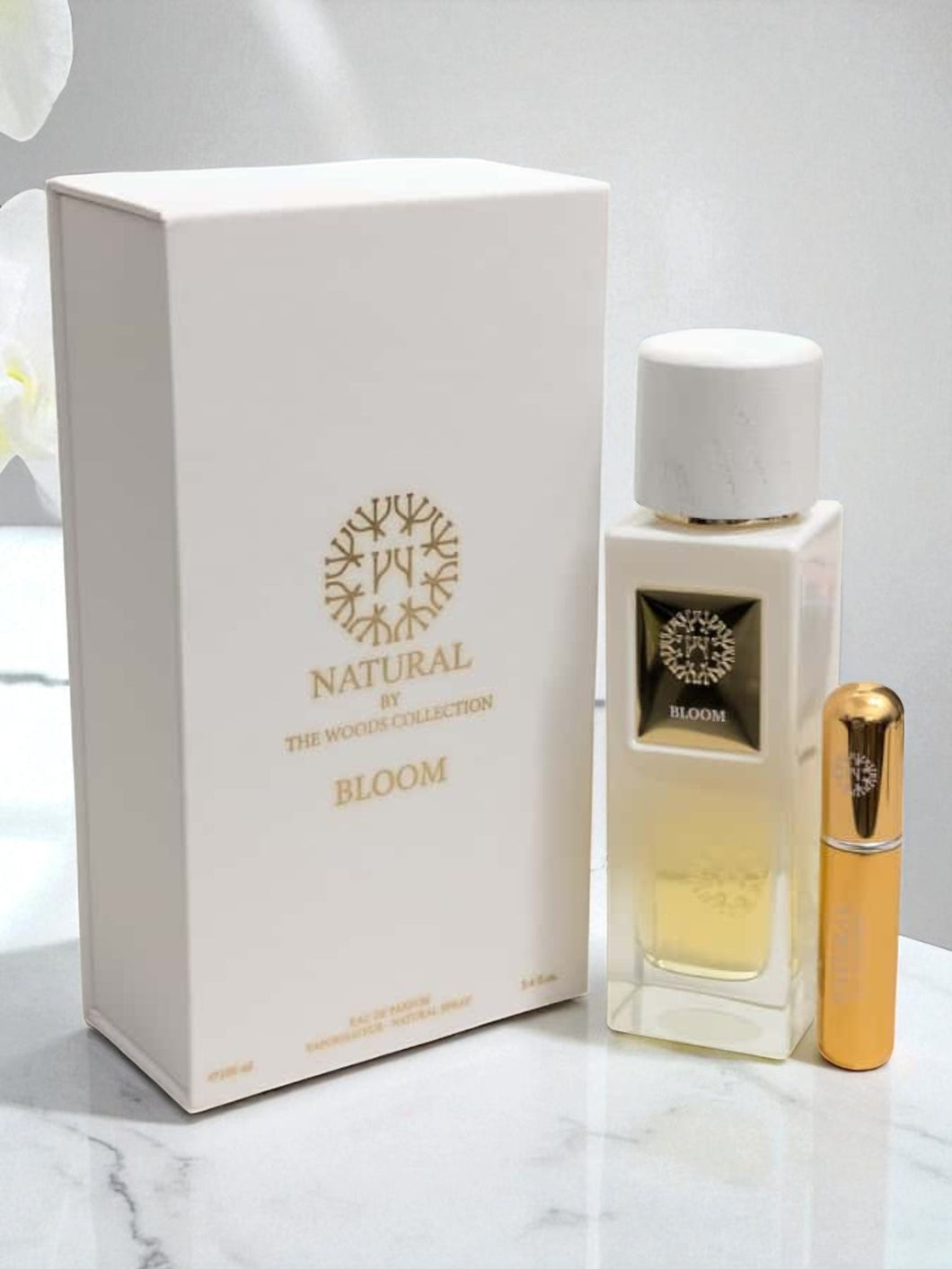 Bloom Natural by The Woods Collection 3.4oz/100ml Eau De Parfum Unisex MSRP $160