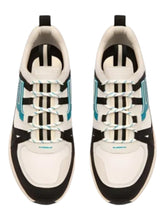 Load image into Gallery viewer, Bally Damon 6301540 Men&#39;s Black &amp; White Suede Panel Low-Top Sneakers MSRP $720
