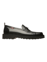 Load image into Gallery viewer, Bally Novian 6301518 Men&#39;s Black Leather Loafers Size 12 MSRP $742
