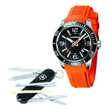 Load image into Gallery viewer, WENGER Swiss Army 01.0851.114 Roadster Watch 45mm with Knife MSRP $230
